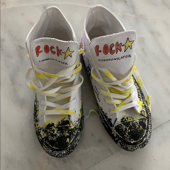 decorated converse